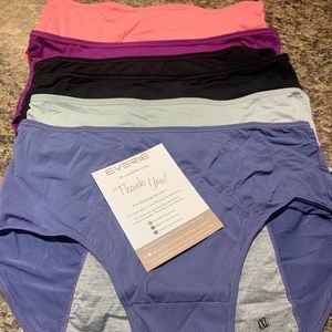 Everie period/bladder leak panties (6pr)